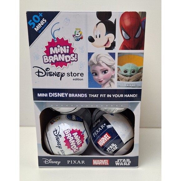 Zuru Mini Brands Disney Store Edition - 12 Balls with Display Case Box - NEW - Picture 1 of 7